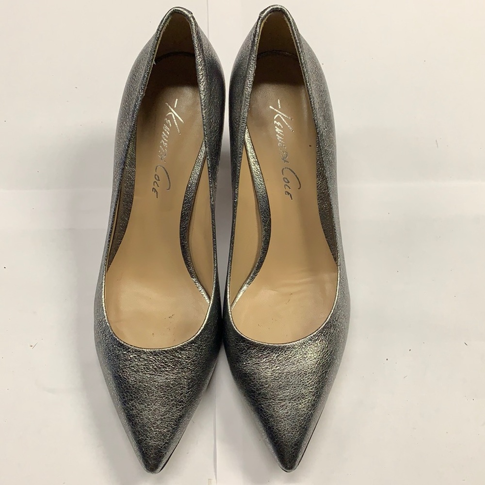 Kenneth Cole Silver High Heels